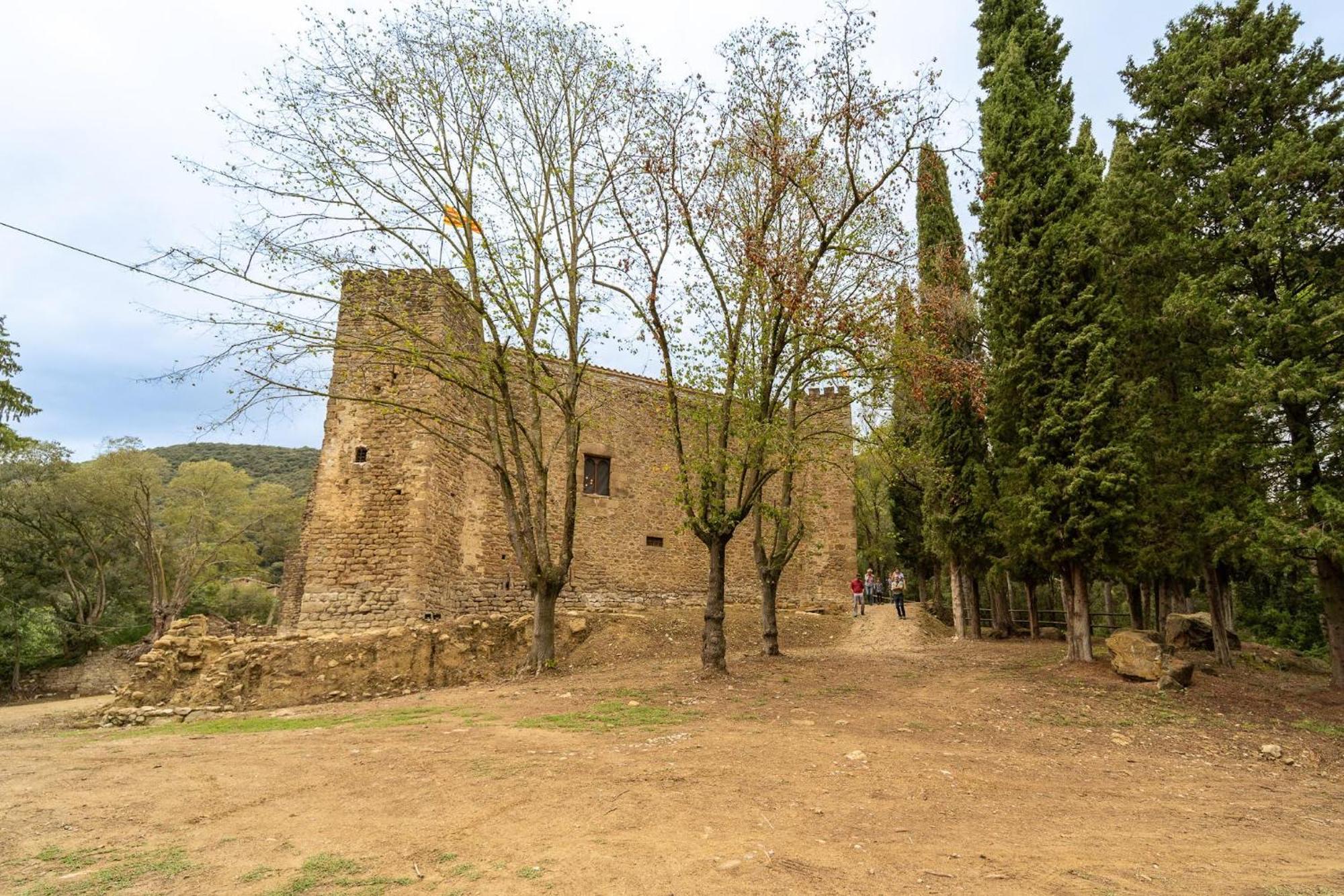 Castell In Girona Sant Miquel de Campmajor Exterior foto