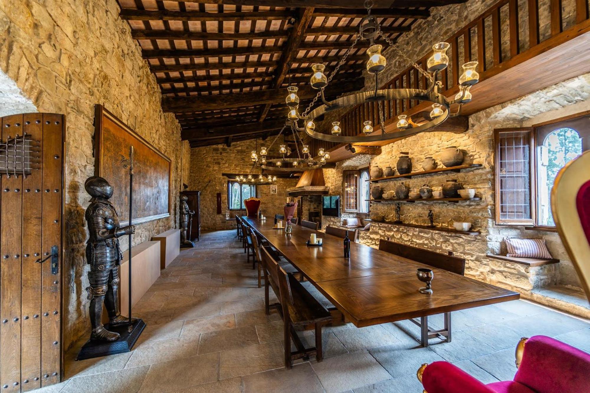 Castell In Girona Sant Miquel de Campmajor Exterior foto