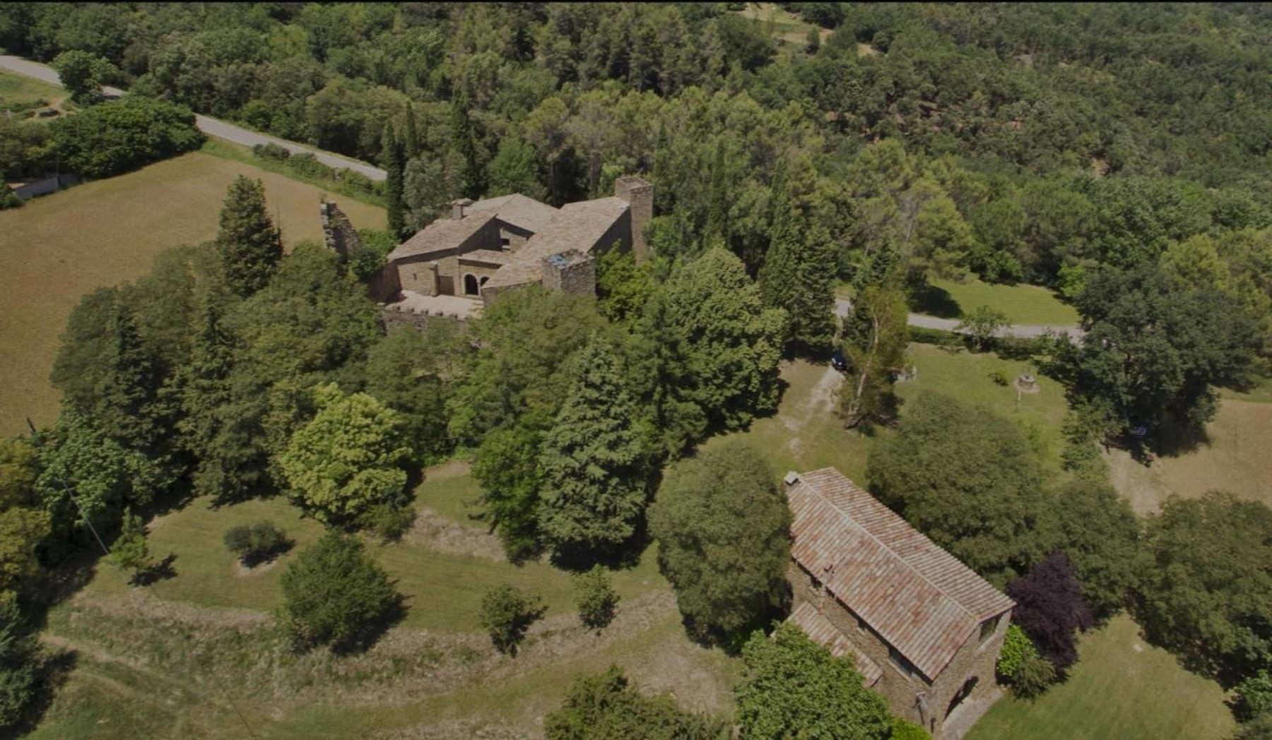 Castell In Girona Sant Miquel de Campmajor Exterior foto