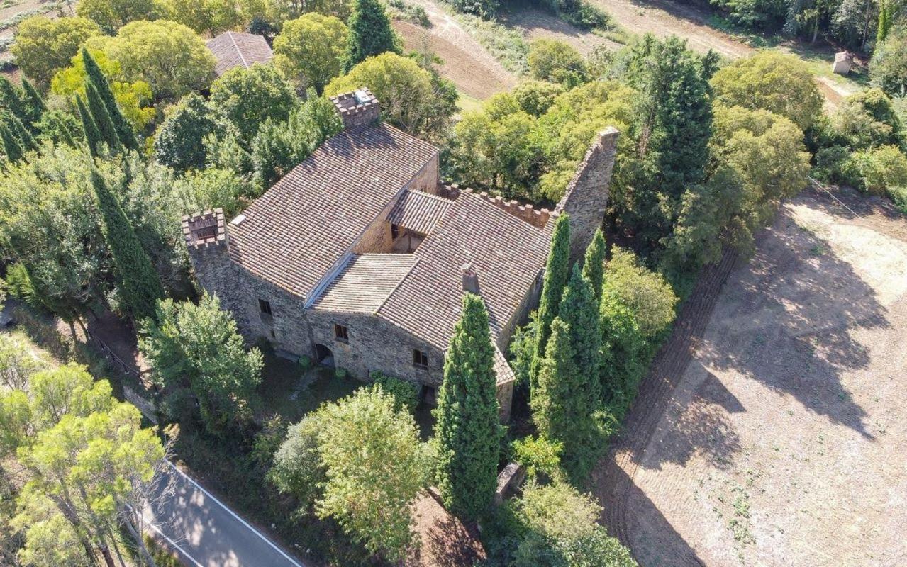 Castell In Girona Sant Miquel de Campmajor Exterior foto